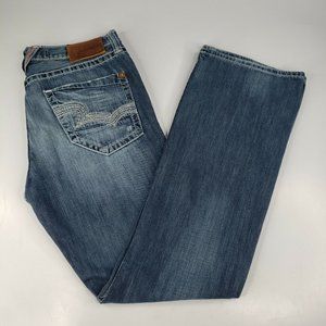 Big Star Buckle 'Orion' Dark Wash Slim Boot Jeans 34L 34x33